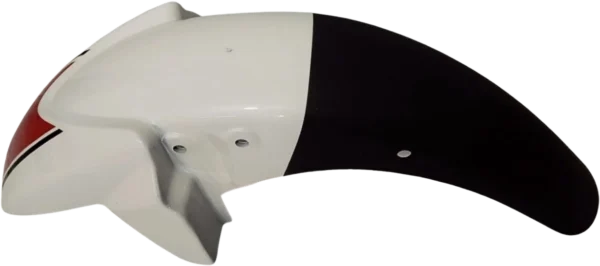 FRONT MUDGUARD APACHE BEST 160CC WHITE RED