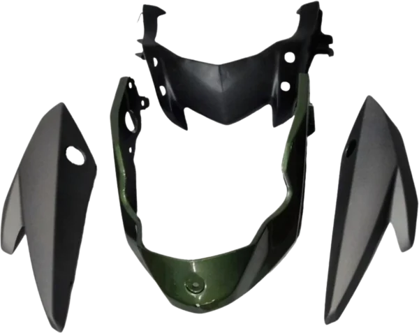 HLV FIT FOR FZ V/2 MAT BLACK + ARMY GREEN