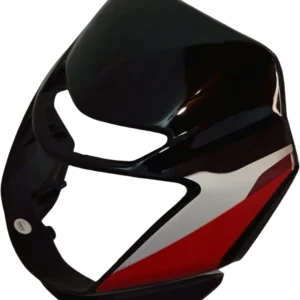 HLV FIT FOR CT 100 BS6 LED BLACK RED