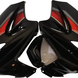 HLV FIT FOR KARIZMA R SET OF 4 BLACK