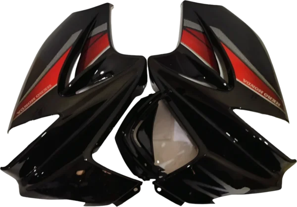 HLV FIT FOR KARIZMA R SET OF 4 BLACK