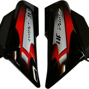 SP SET FIT FOR HF DLX BS6 BLACK RED