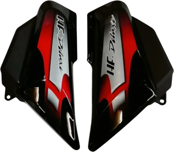 SP SET FIT FOR HF DLX BS6 BLACK RED
