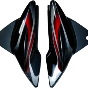 SP SET FIT FOR DISCOVER 100CC BLK (RED STICK)