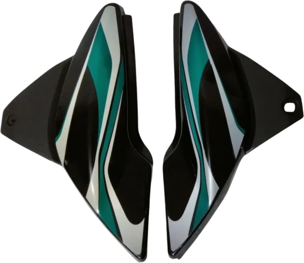 SP SET FIT FOR DISCOVER 100CC BLK (GREEN STICK)