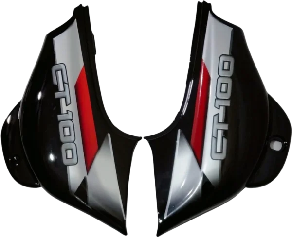 SP SET FIT FOR CT-100 DELUXE BLACK (RED STICKER)