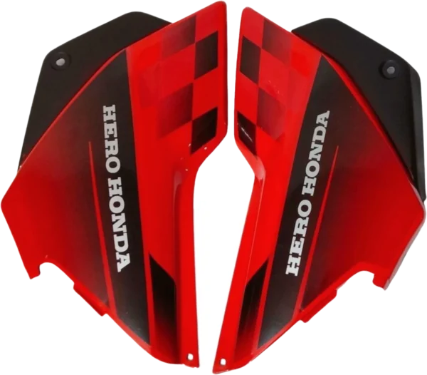 SP SET FIT FOR GLAMOUR SPORT/RED (BLACK RED BIKE)