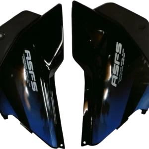 SP SET FIT FOR GLAMOUR SILVER (BLACK GREY BIKE)