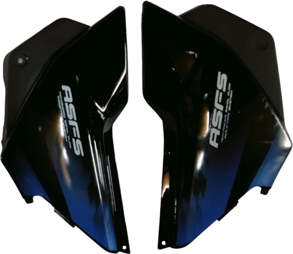 SP SET FIT FOR GLAMOUR SILVER (BLACK GREY BIKE)