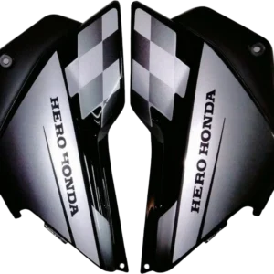 SP SET FIT FOR GLAMOUR BLACK/GREY (SILVER BIKE)