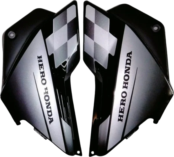 SP SET FIT FOR GLAMOUR BLACK/GREY (SILVER BIKE)