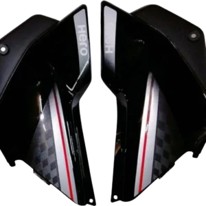 SP SET FIT FOR GLAMOUR TYPE-7 BLACK GREY (SILVER BIKE)