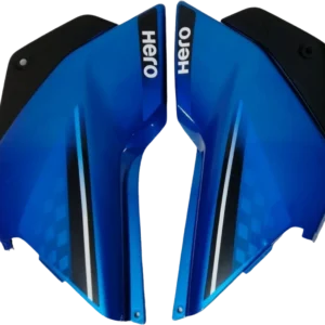 SP SET FIT FOR GLAMOUR TYPE-7 TECHNO BLUE (BLACK BLUE BIKE)