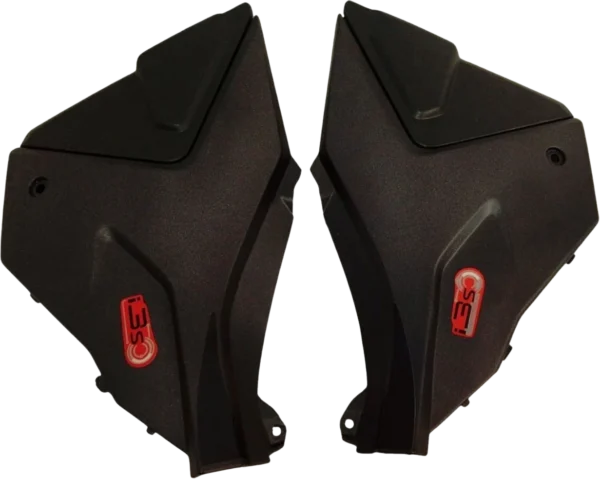 SP FIT FOR GLAMOUR BS6 BLACK RED