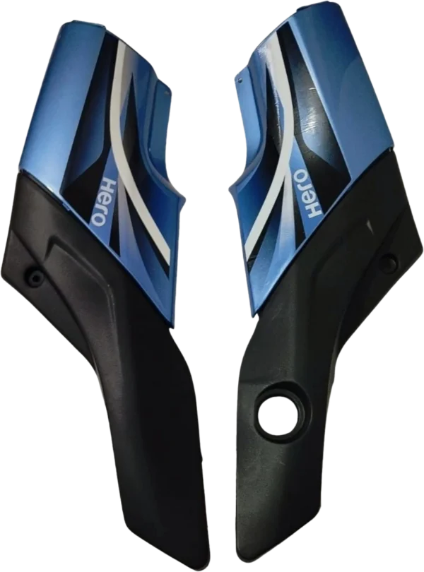 SP SET FIT FOR PASSION PRO TYPE-4 SKY BLUE (BLACK BLUE BIKE)