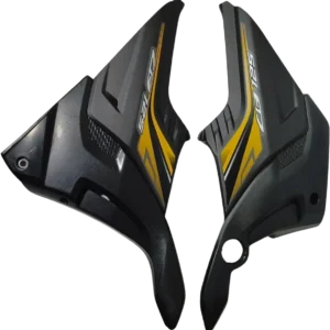 SIDE COVER FIT FOR SP SHINE BLACK / YELLOW