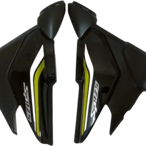 SP FIT FOR SP 125 BS6 2020 BLK YELLOW