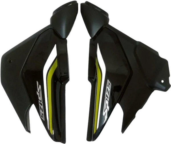 SP FIT FOR SP 125 BS6 2020 BLK YELLOW