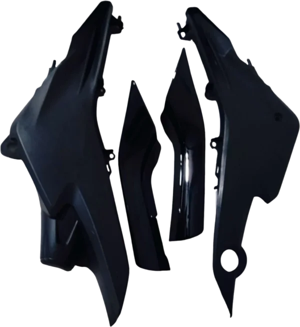SIDE COVER FIT FOR LIVO MAT (BLACK BIKE)