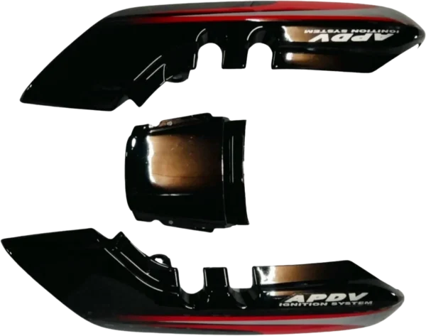 TP SET FIT FOR SPLENDOR PRO BLACK (RED STICK.)