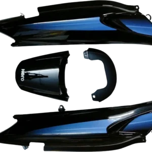 TP (SET OF 4) GLAMOUR N/M BLK /BLUE (SKY BLUE BIKE)