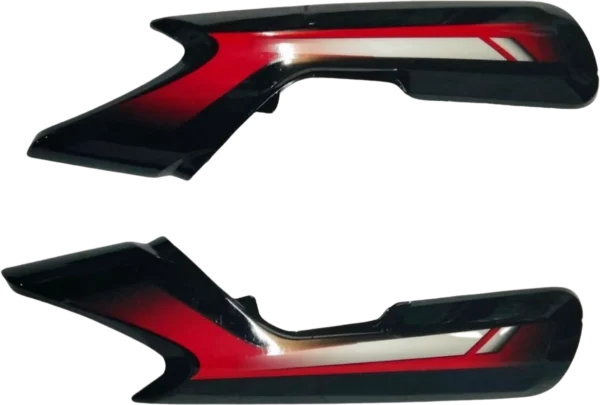 TP SET FIT FOR HF DLX. BS6 BLACK RED