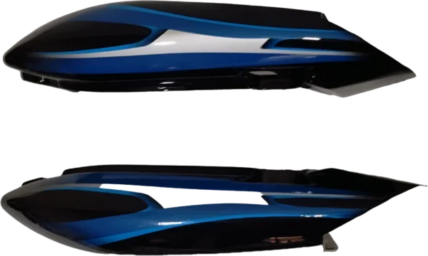 TP SET FIT FOR DISCOVER 125 CC BLACK (BLUE STICKER)