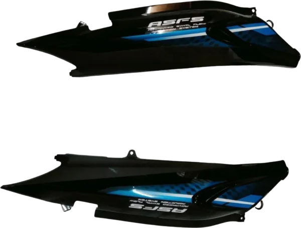 TP SET FIT FOR GLAMOUR FI TYPE-7 BLACK BLUE (TECNO BLUE BIKE)