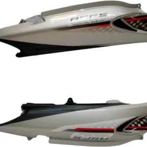 TP SET FIT FOR GLAMOUR FI TYPE-7 TORNEDO SILVER (BLACK GREY BIKE)