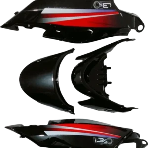 TP SET FIT FOR SUPER SPL.TYPE 6 I3S BLACK RED