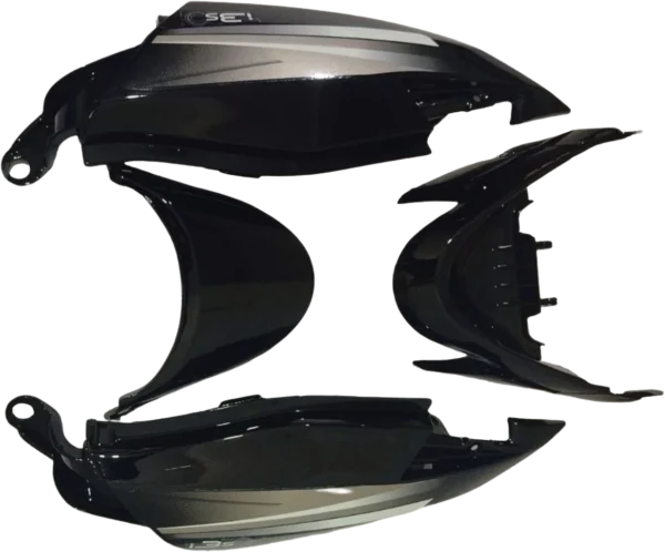 TP SET FIT FOR SUPER SPL.TYPE 6 I3S BLACK GREY