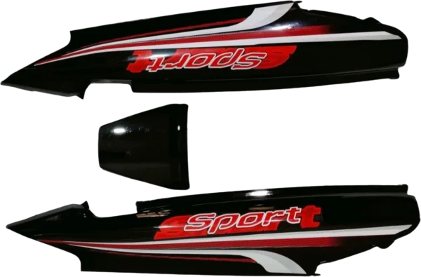 TP SET FIT FOR STAR SPORTS N/M BLACK/RED