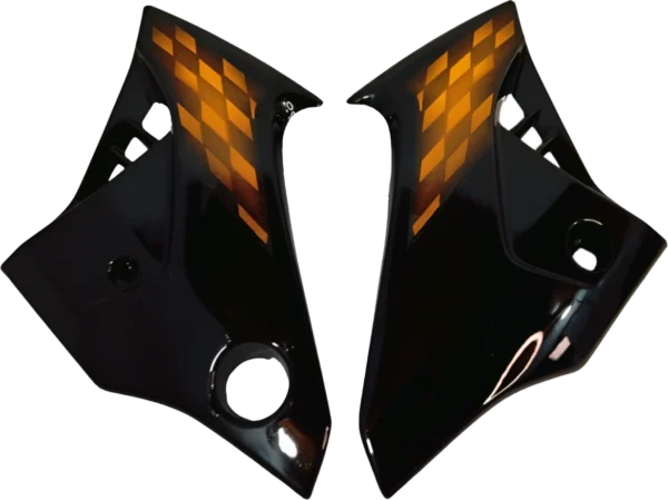 T.P.F.C FIT FOR GLAMOUR TYPE-5 BLACK/ORANGE
