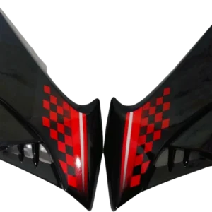 T.P.F.C FIT FOR GLAMOUR TYPE-7 BLACK/RED