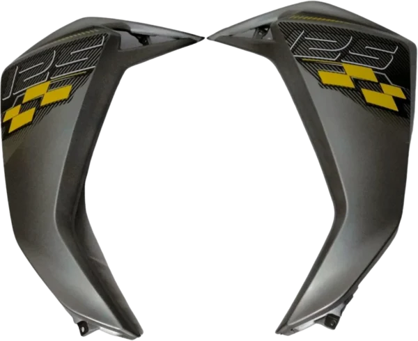 T.P.F.C. FIT FOR NTORQ MAT GREY /YELLOW