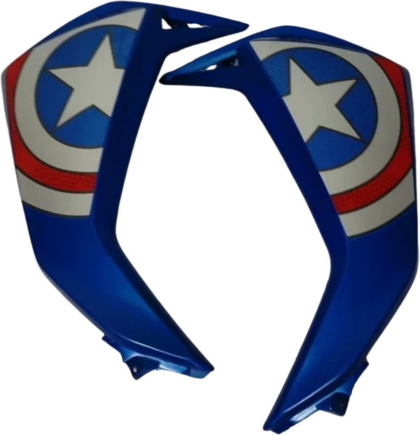 T.P.F.C. FIT FOR NTORQ 125CC BS-4 MAT BLUE/RED